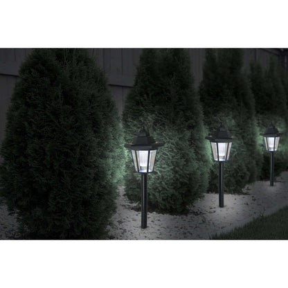 Set van 3 LED Solar Grond-of Muurlampen