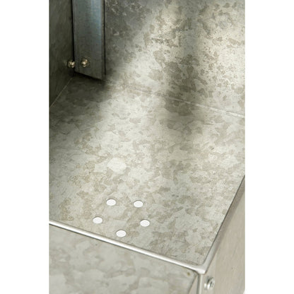 Ken Kweektafel - L70 x B38 x H127 cm - Verzinkt plaatstaal