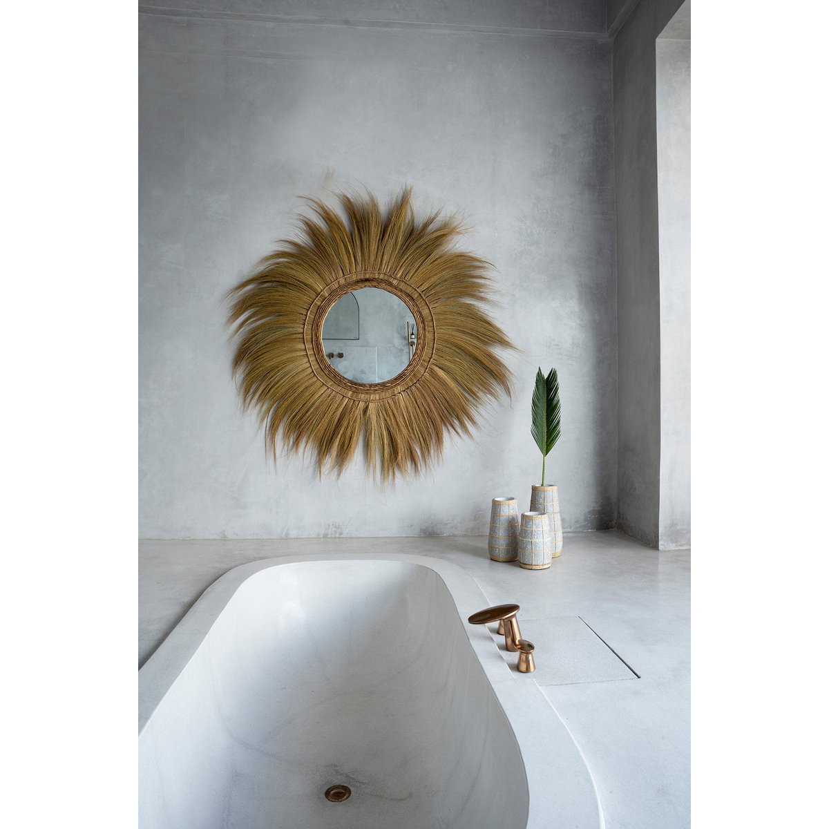 Cutie Vaas - Beton Naturel - L