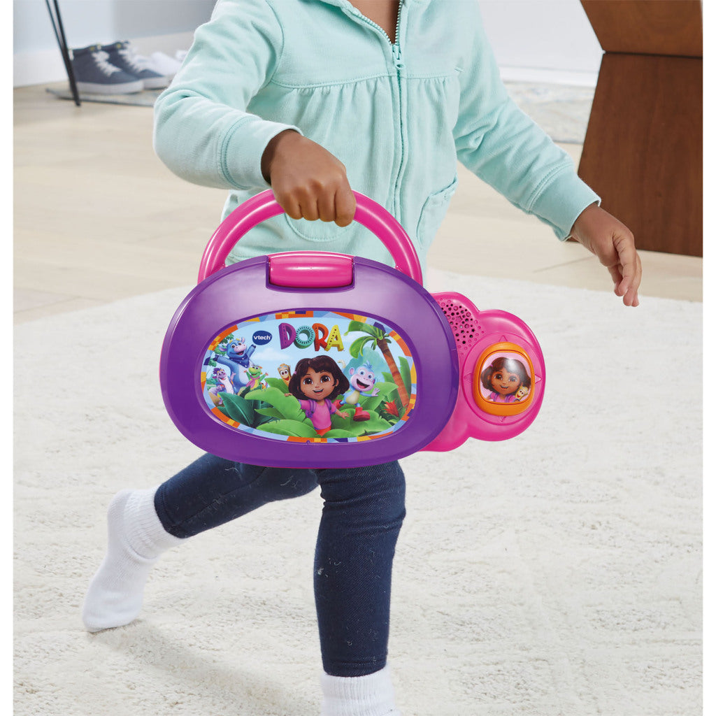 VTech Dora Avonturenlaptop Paars/Roze