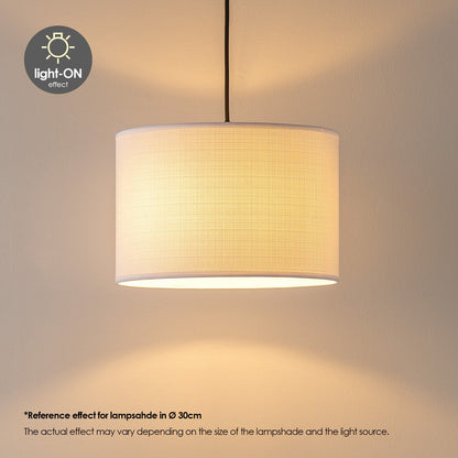 Hanglamp Canvas-Xxl Beam 3L - Wit - 50cm