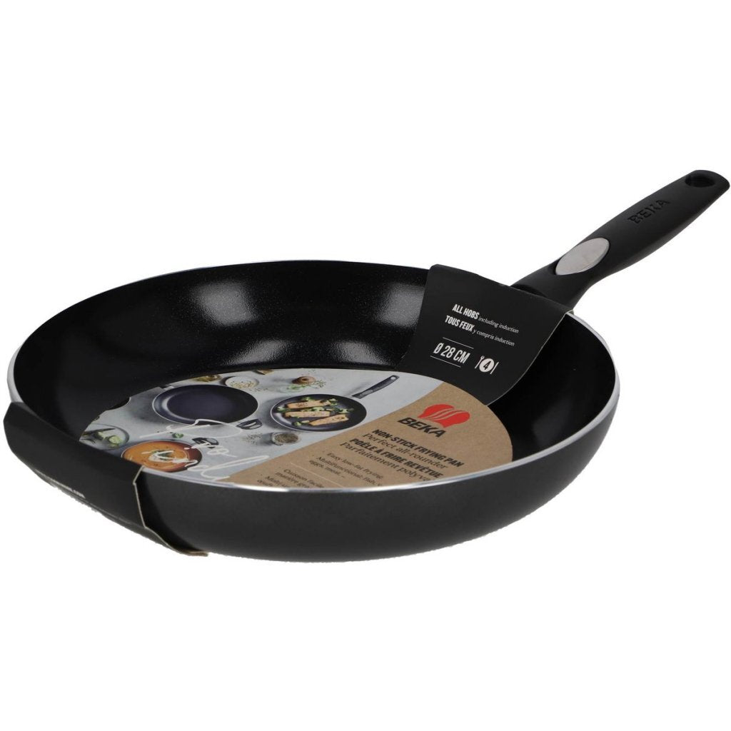 Beka Pro Induc Koekenpan 28 cm Zwart