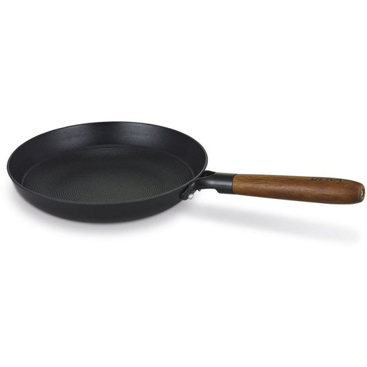 Beka Mandala Koekenpan met Houten Steel 24 cm Zwart