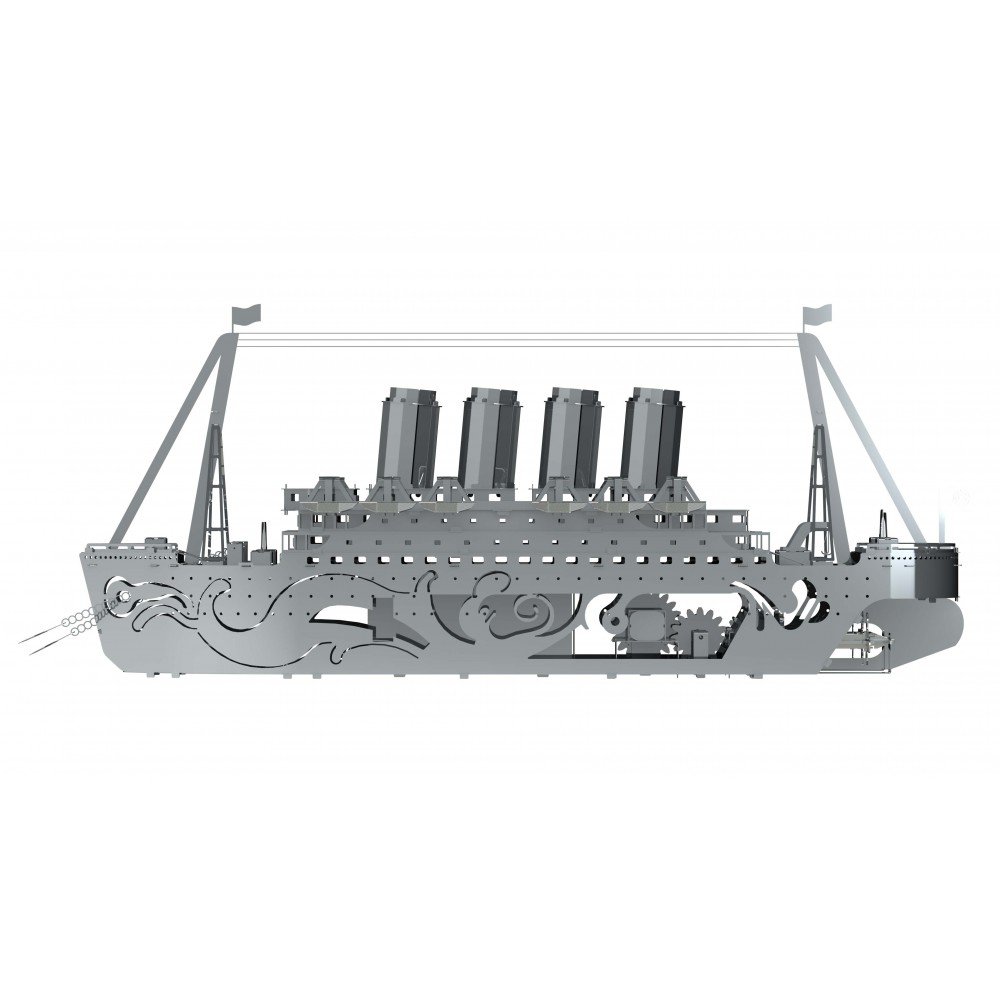 3D Metalen Bouwpakket Lost at Sea