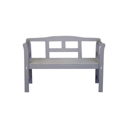 Tuinbank FSC grenen hout 113x40x75cm grijs
