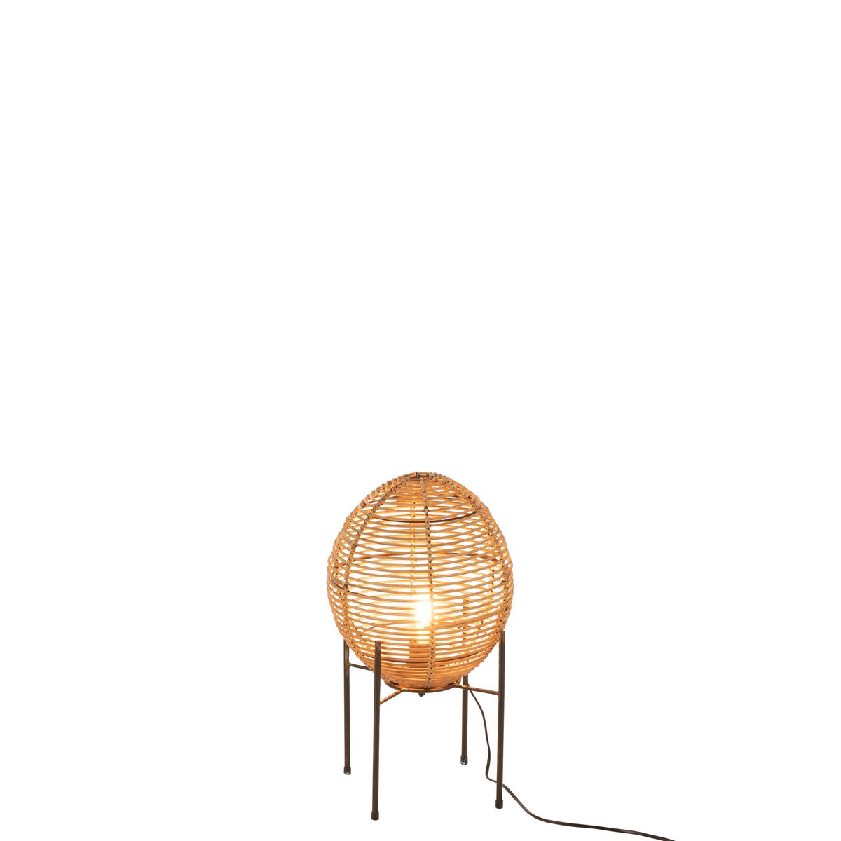 J-Line lamp Op Frame - jute/metaal - naturel