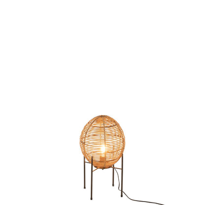 J-Line lamp Op Frame - jute/metaal - naturel