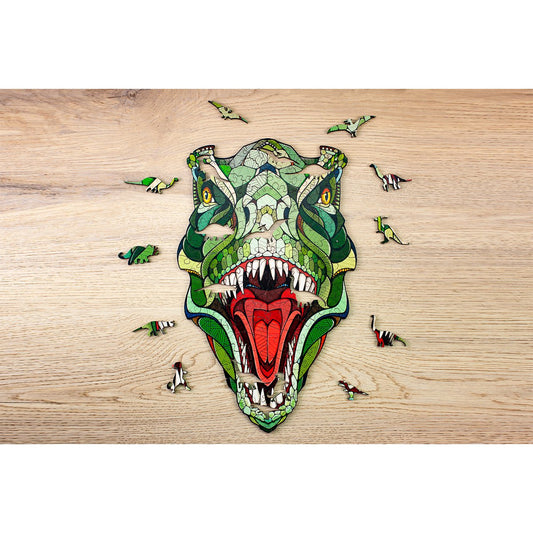 Houten Legpuzzel T-Rex
