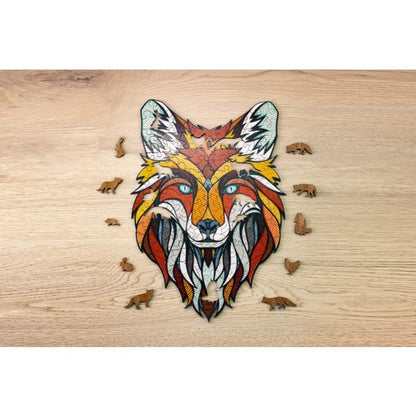 Houten Legpuzzel Vos