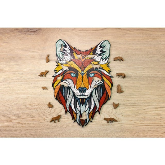 Houten Legpuzzel Vos