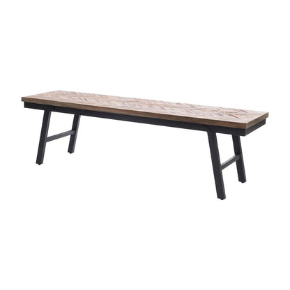 Visgraatbank - Naturel - 150