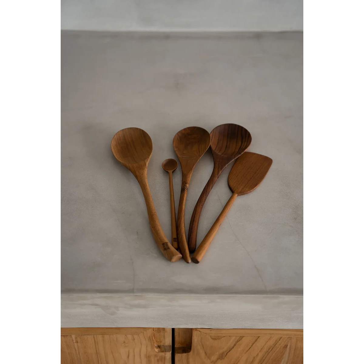 Teak Wortel Spatel