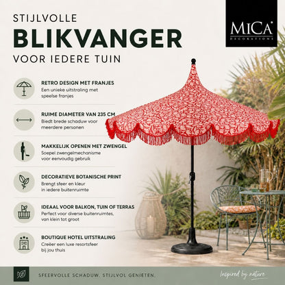 Parasol Kelly Rood