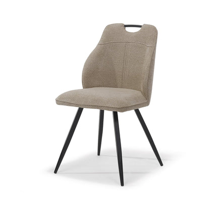 Adele stoel Stof Retro Bliss #18 Taupe