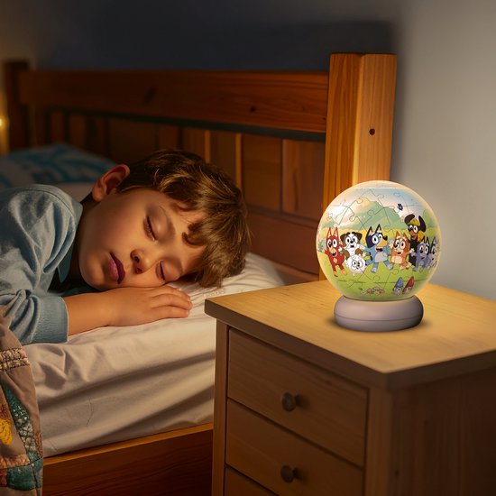 3D Puzzel NightLight Bluey 72 stukjes