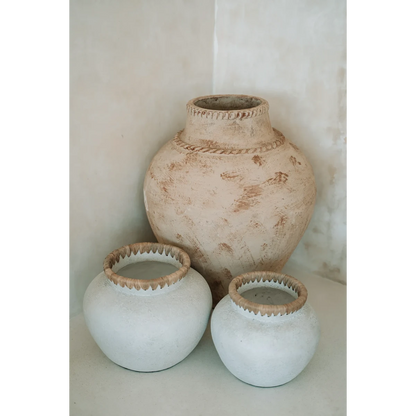 Styly Vaas - Beton Naturel - L