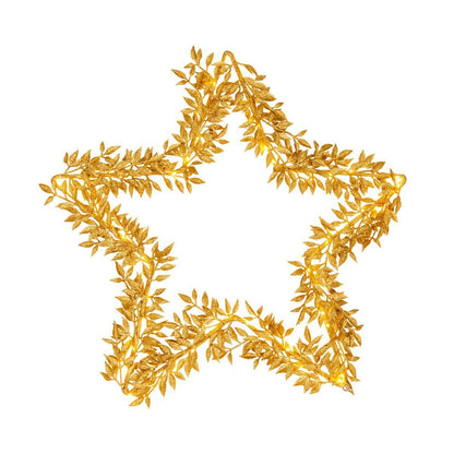 Ster Goud met LED 50 cm