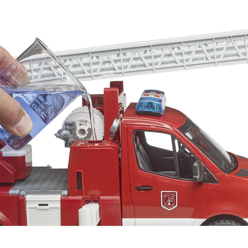 Bruder 02673 Mercedes Benz Sprinter Brandweerauto + Licht en Geluid