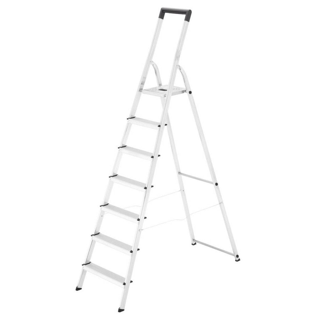 Hailo 8140-715 L40 Aluminium Huishoudtrap 7 Tredes