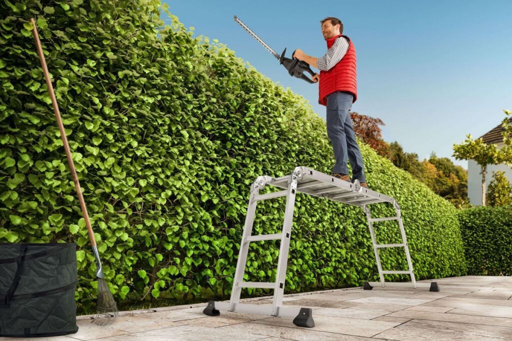 Hailo 7412-037 M60 Universele Aluminium Ladder 4x3M