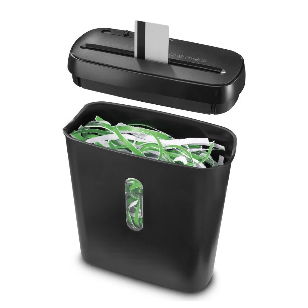 Hama Classic S61 Papiervernietiger met Veiligheidsniveau P2 T2 E2 Zwart