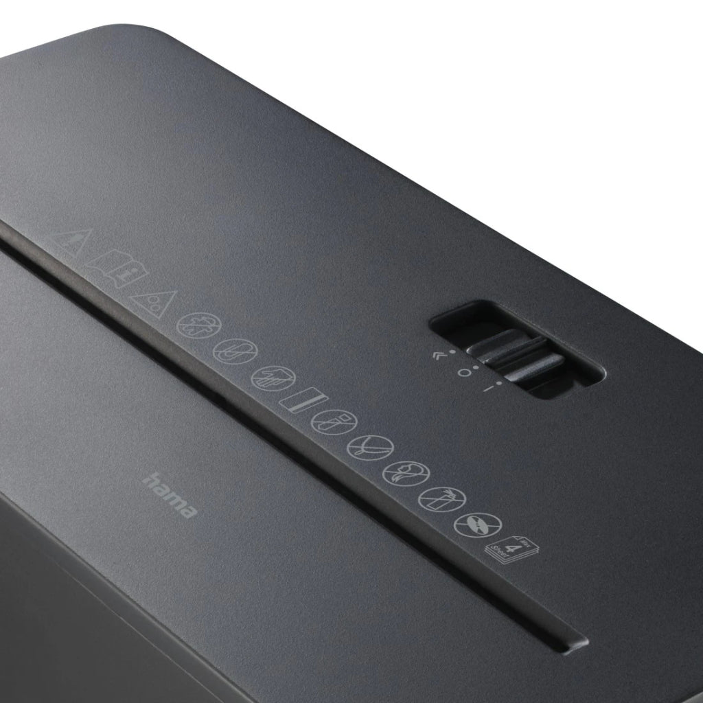 Hama Safe X40-B Papiervernietiger met Veiligheidsniveau P4 T4 E3 Zwart