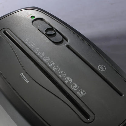 Hama Safe X100CD Papiervernietiger met Veiligheidsniveau P4 T4 E3 Zwart