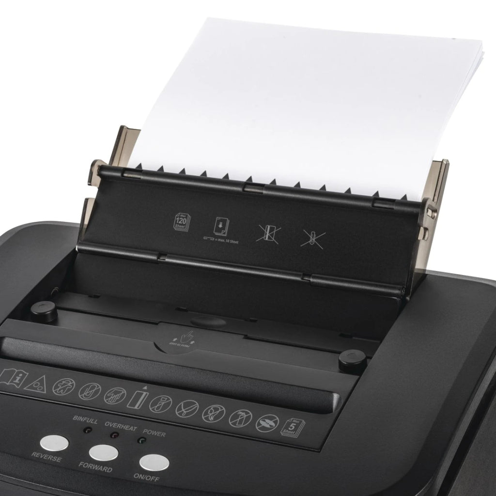 Hama Safe Auto M1200 Papiervernietiger met Veiligheidsniveau P4 T4 E3 Zwart