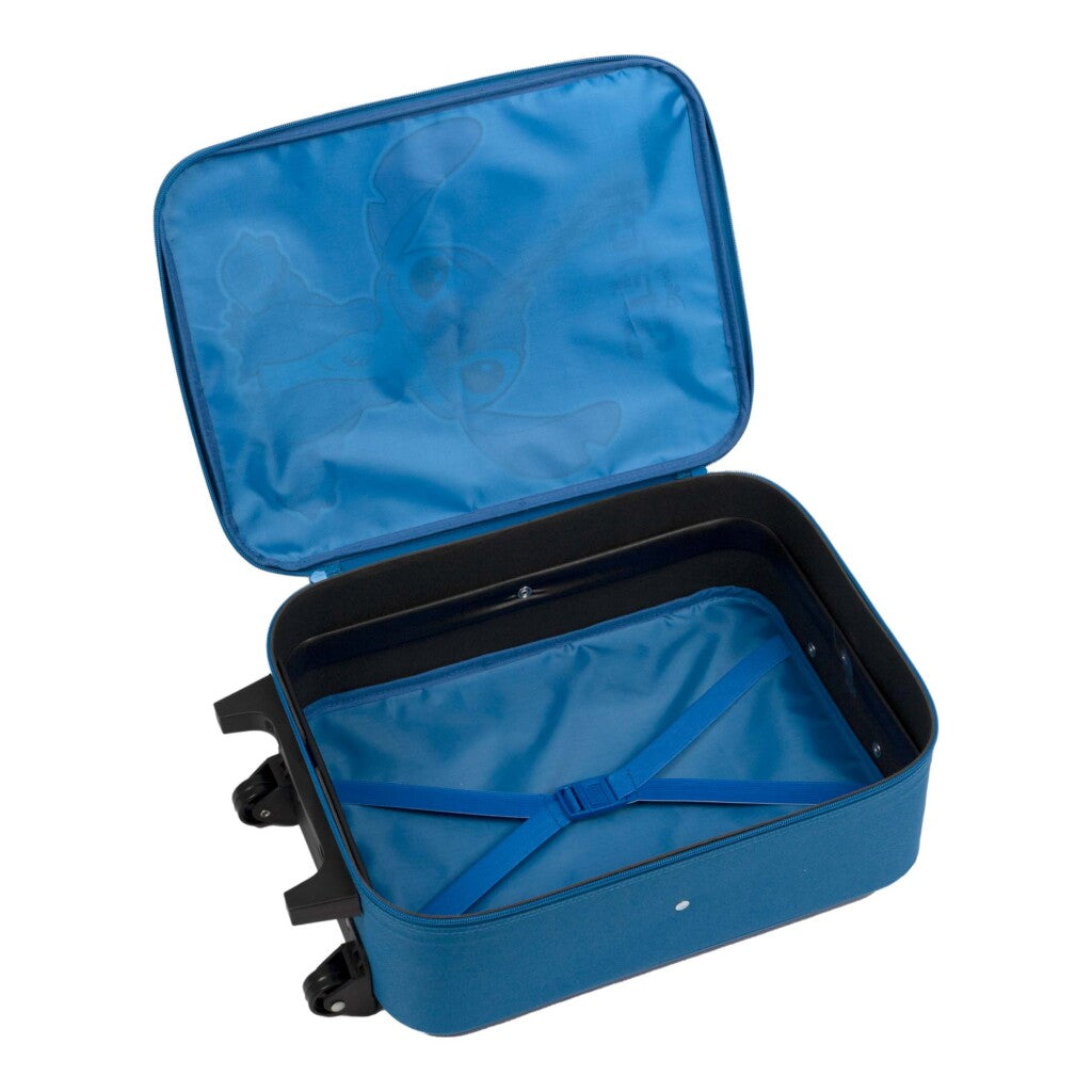 Disney Stitch Kids Trolley 38X27X13.5Cm Blauw