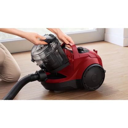 Bosch BGC21X350 Stofzuiger Zonder Zak 750W Rood/Zwart