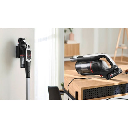 Bosch BCS931WBA Accu Steelstofzuiger Zwart/Zilver