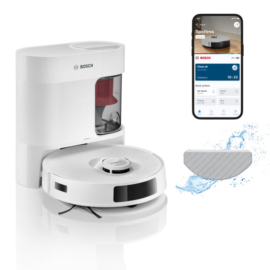 Bosch Bcrd2W Robotstofzuiger Wit