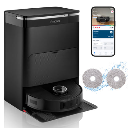 Bosch BCRDW3B Robotstofzuiger Zwart