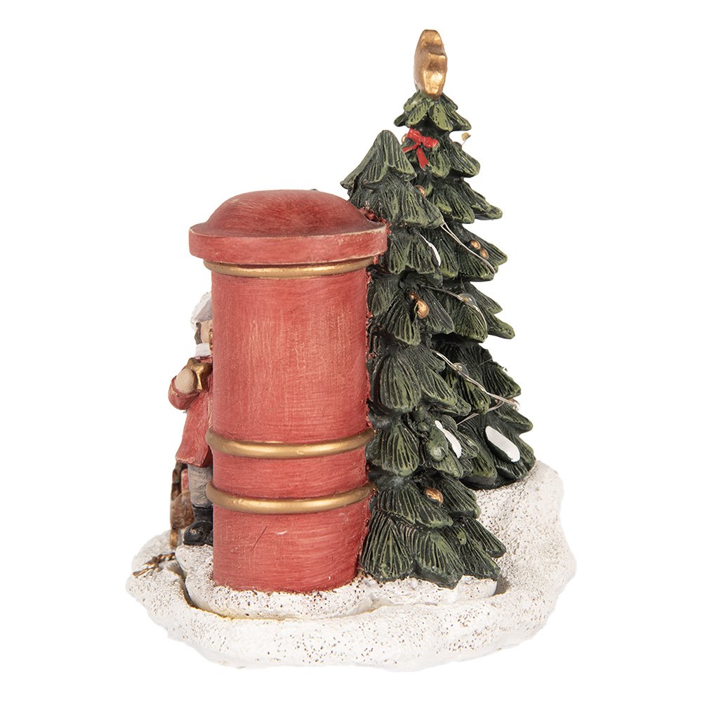 Decoratie kind bij brievenbus LED 16x12x14 cm