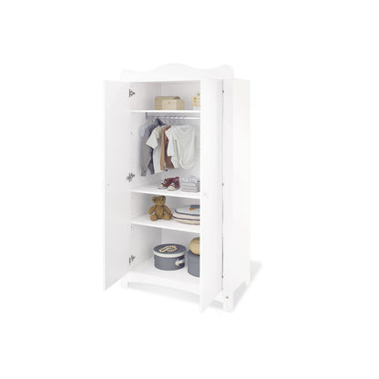 Set 'Florentina' extra breed 3 delen: ledikant, extra brede commode, 2-deurs kledingkast