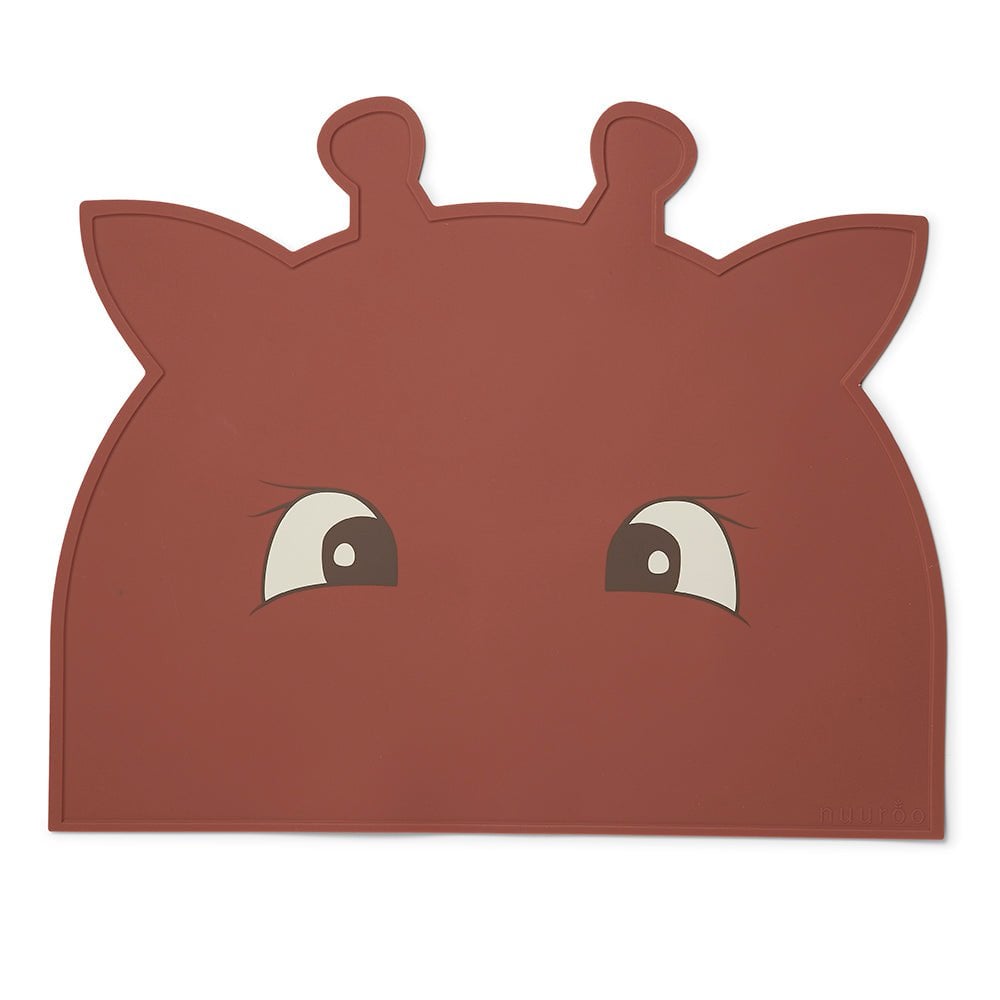 Albert silicone placemat Giraffe verschillende kleuren