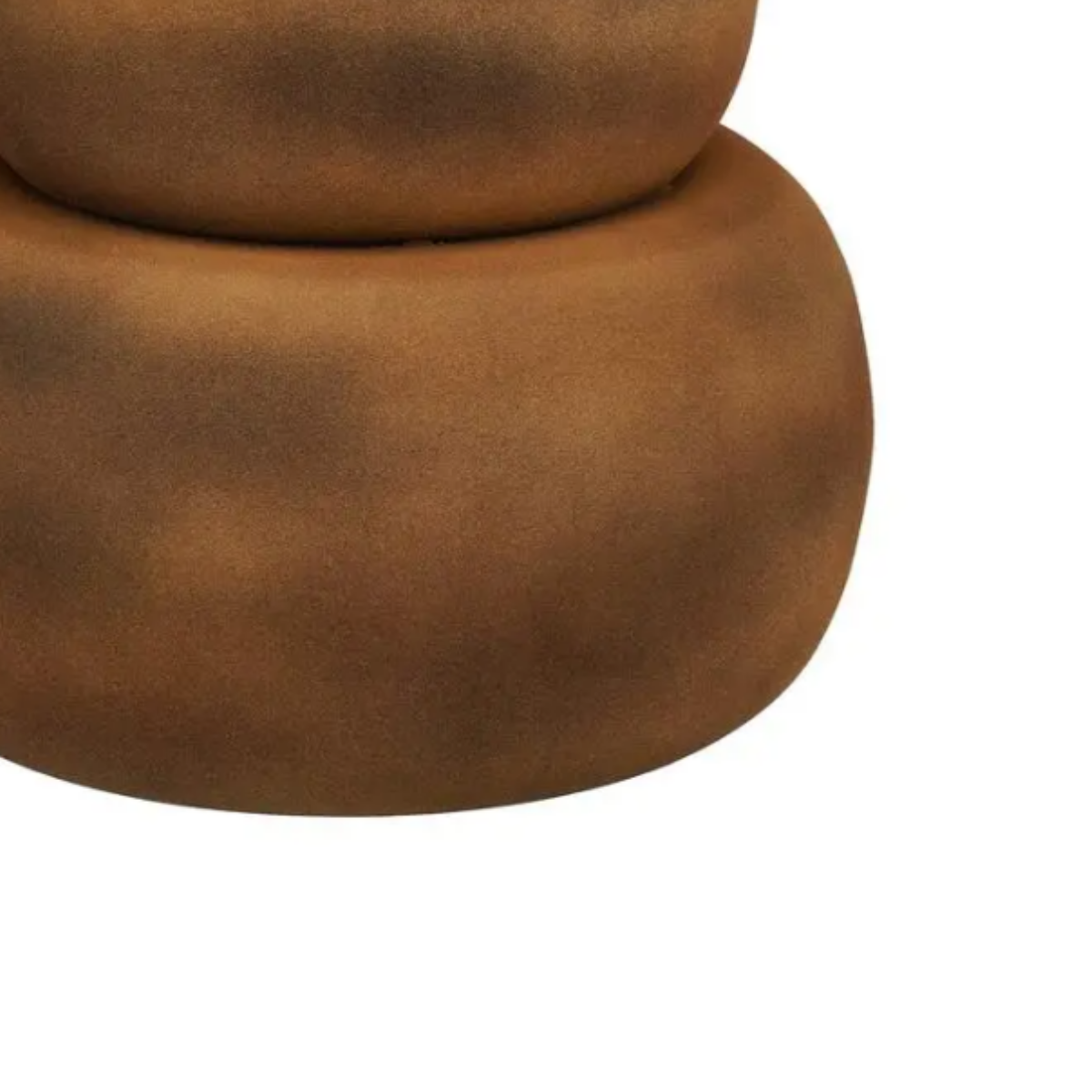 Bijzettafel Zea Bruin H37cm
