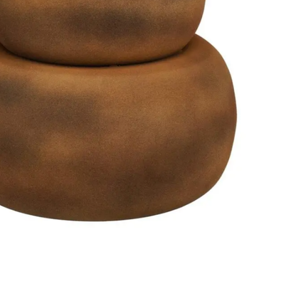 Bijzettafel Zea Bruin H37cm