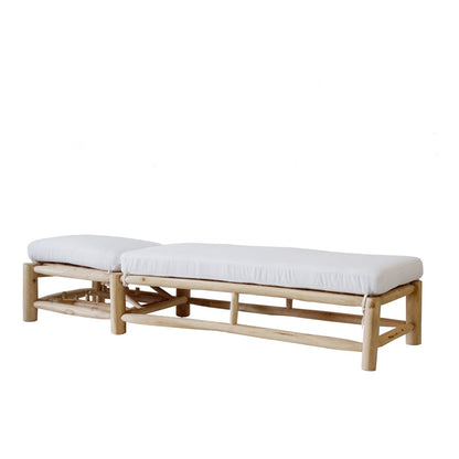 Ligstoelen teak