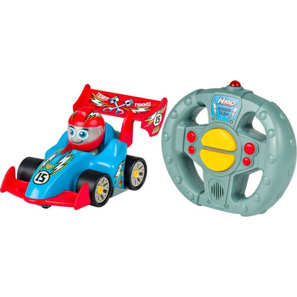 Nikko RC My First Little Racer 1:20 + Geluid Blauw/Rood