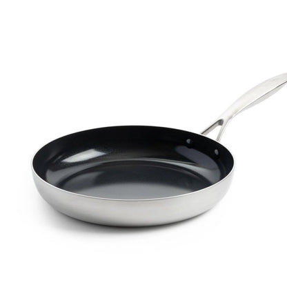 GreenPan Geneva Koekenpan 24 cm RVS