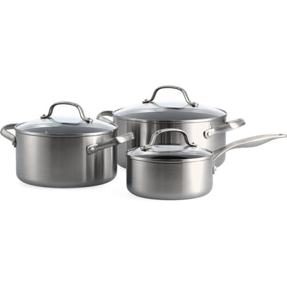 GreenPan Geneva Pannenset 6-delig RVS