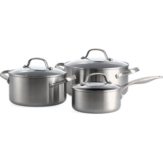 GreenPan Geneva Pannenset 6-delig RVS