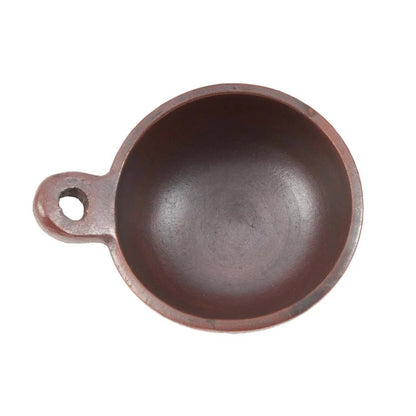 De Etnische Kom met Handvat - Terracotta