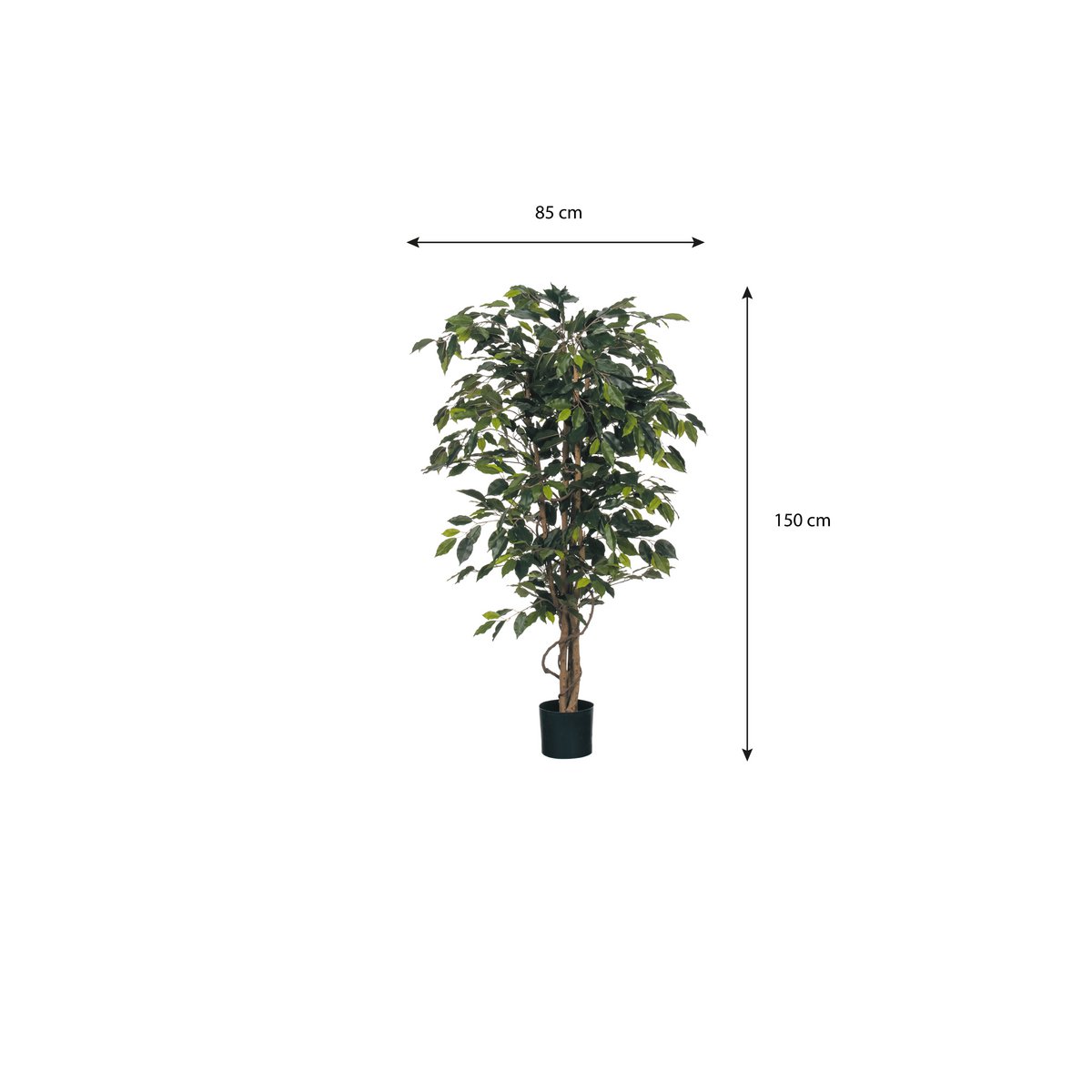 Ficus Kunstplant H150 x Ø85 cm