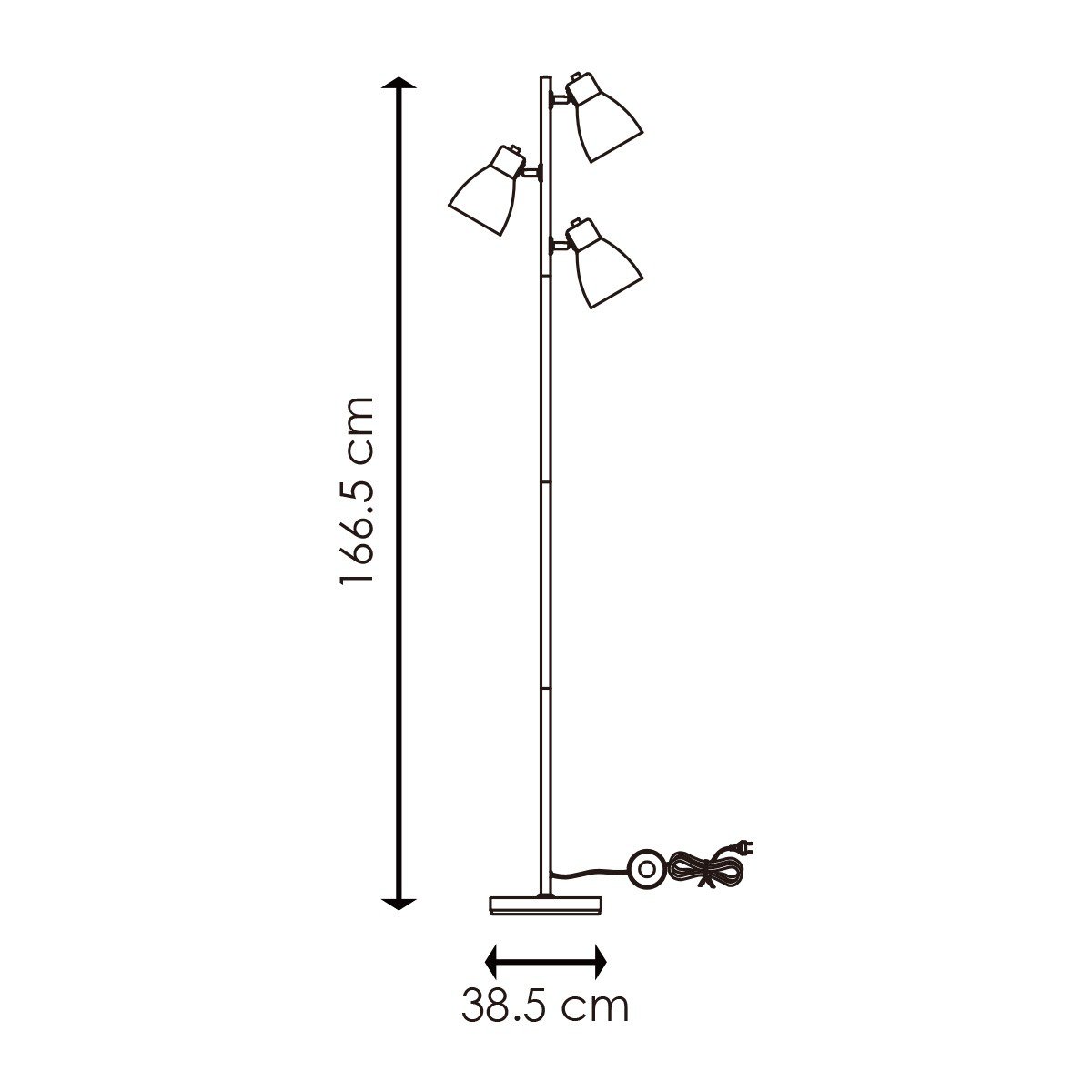 Vloerlamp zwart - Moderne Vloerlamp Zwart