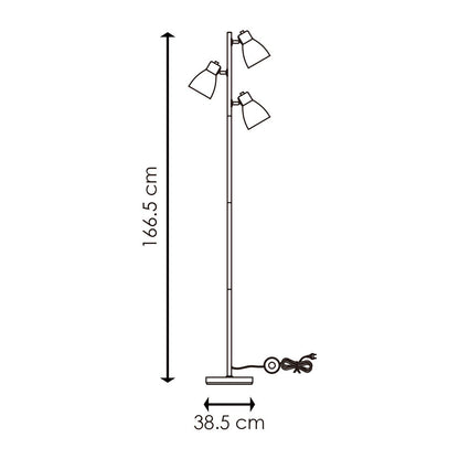 Vloerlamp zwart - Moderne Vloerlamp Zwart