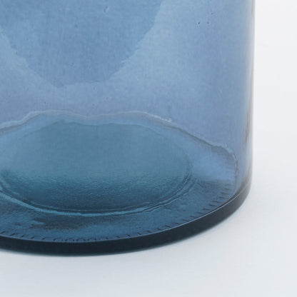 Guan Fles Vaas - H40 x Ø15 cm - Blauw