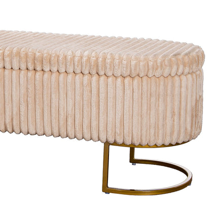 Bank Brooklyn Beige H. 46,5 cm