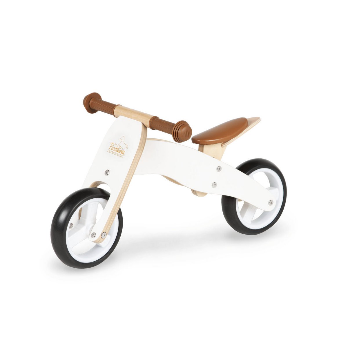 Driewieler 'Charlie' wit/naturel